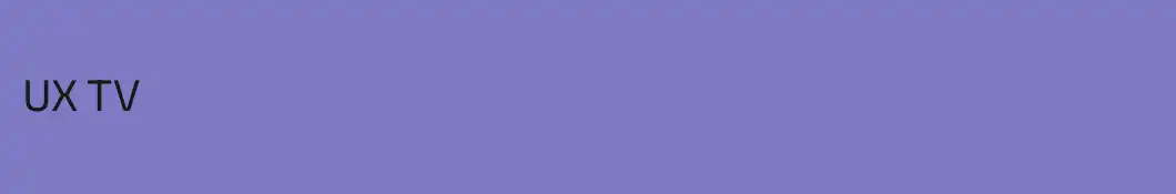 UX TV
